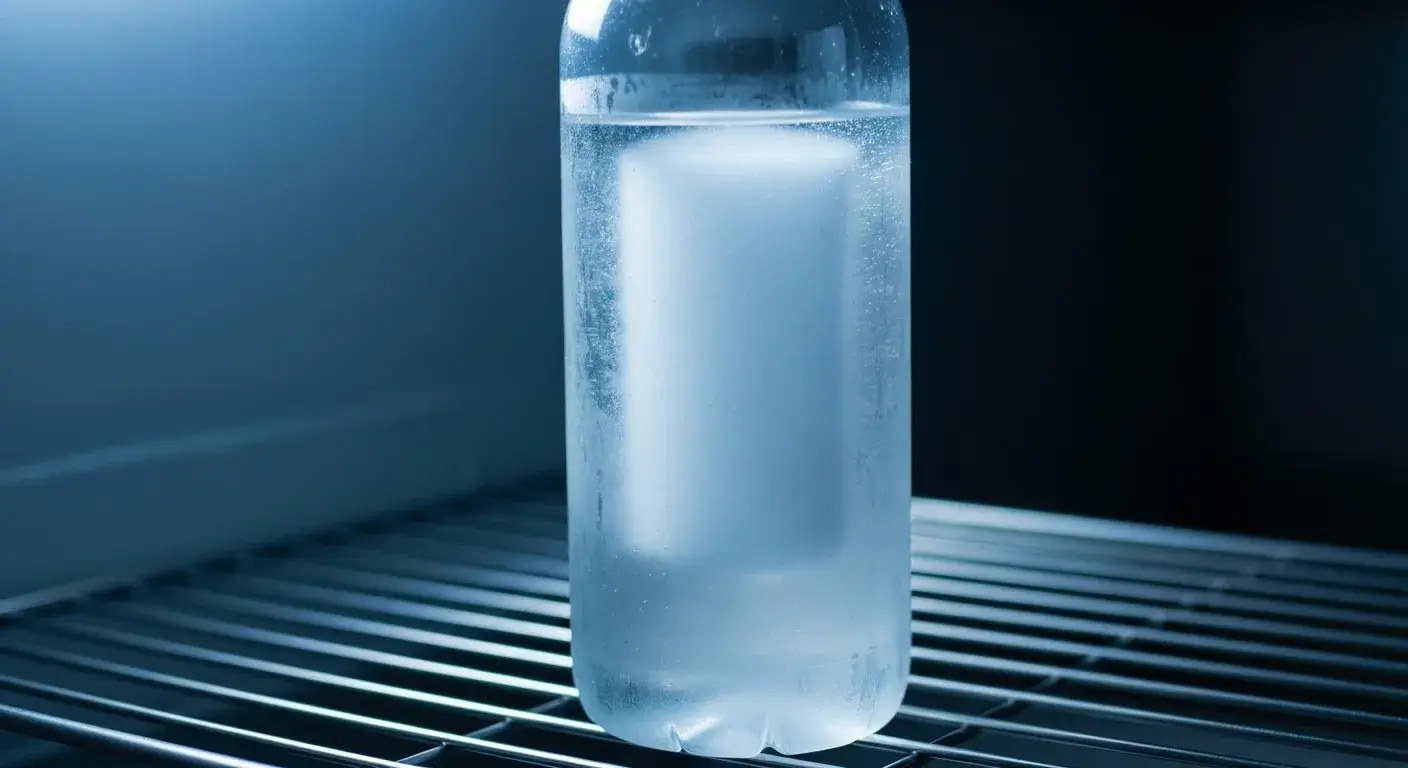 冰箱里的水是竖着放还是横着放冷的快？